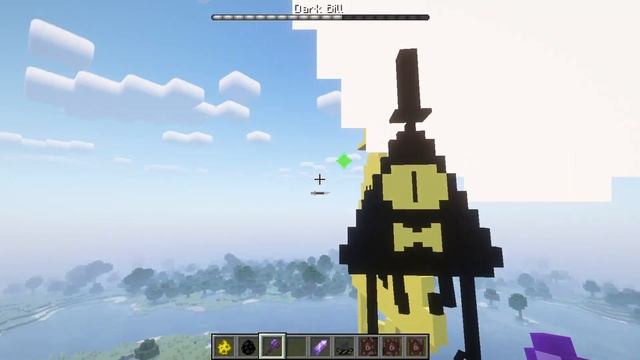 Билл Шифер ВТОРГАЕТСЯ в Майнкрафт! Обзор мода Bill Cipher в смотреть онлайн