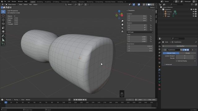 18 Working With Subdivision Surfaces смотреть онлайн