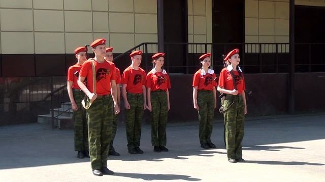 Районный смотр-конкурс строевой подготовки смотреть онлайн