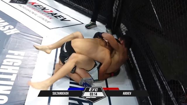 НОВЫЙ ЖЕСТКИЙ БОЙ: Уларбек Абдиев (КР) - Жанибек Султанбеков (КАЗ) / EFC 47 Чолпон-Ата смотреть онлайн