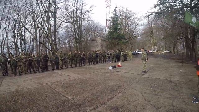 Построение перед игрой. Ахун 25.02.2018 Игра 