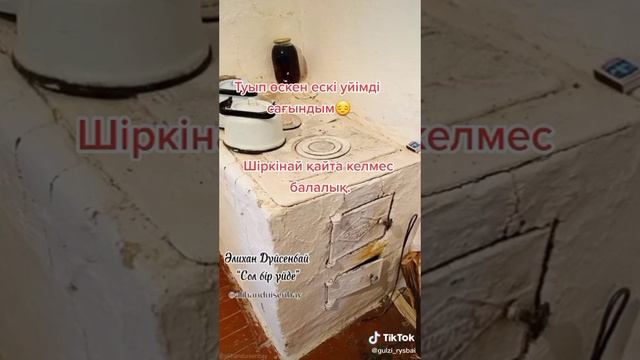 Ауылдағы ескі үй