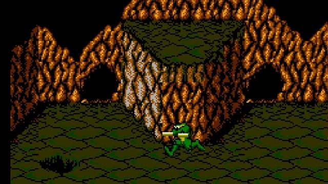 DENDY BATTLETOADS полное прохождение.Пролог-Уровень 1-RAGNAROK'S CANYON смотреть онлайн