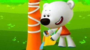 Ми-ми-мишки! Кеша и Иннокентий - рыцари, победители дракона!! Книжка как игра!