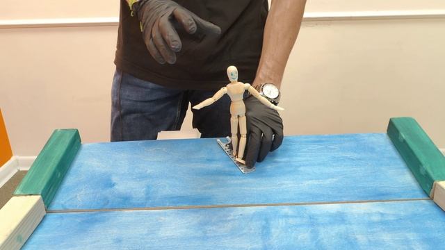 Упражнение 50. Проезд frontside скрестный шаг