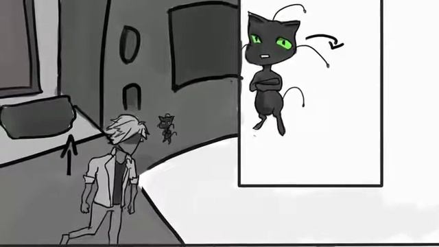 Сложное решение часть 1 Комикс Леди Баг и Кот Нуар смотреть онлайн