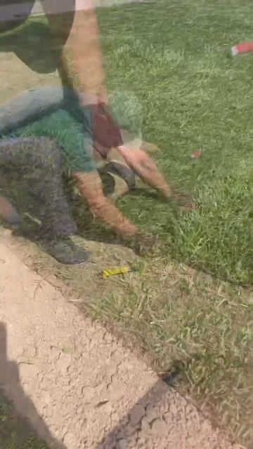 Укладка рулонного газона #газон #благоустройствотерр? смотреть онлайн