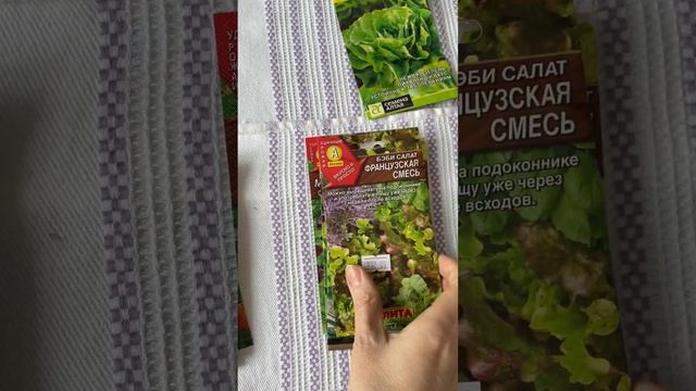 Какие салаты и пряные травы я буду сеять в этом году смотреть онлайн