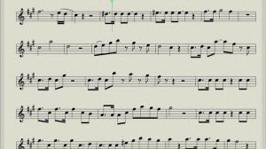 День Победы - Минус и Ноты для Саксофона Альт