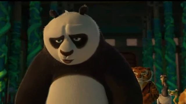 Шифу даёт По Свиток Дракона. Кунг-фу панда 1. 2008 смотреть онлайн