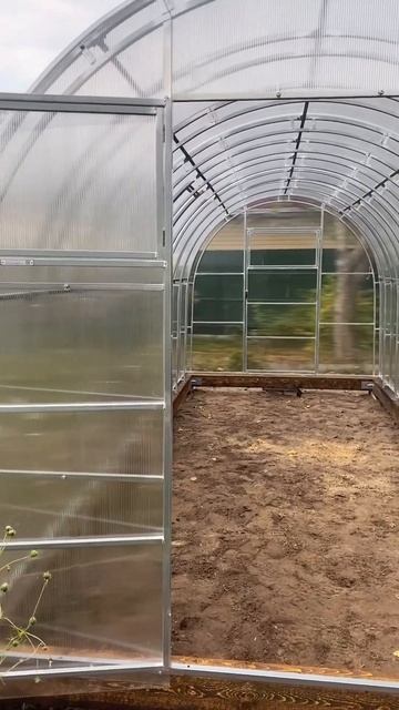 Установили теплицу "Рублевская Люкс" 2,5м - ЗаводТеплиц. смотреть онлайн