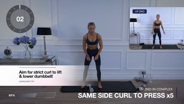 40-МИНУТНАЯ ТРЕНИРОВКА ВЕРХНЕЙ ЧАСТИ ТЕЛА - Рук, плеч, груди, спины | Caroline Girvan