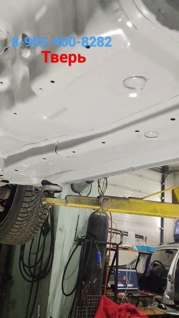 Обработка днища эпоксидным грунтом.#обработка#рестав?