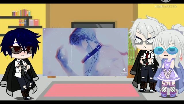 Реякция персонажей из манги ,,Папа, я не хочу выходит замуж!,,. {•Аттея•} смотреть онлайн