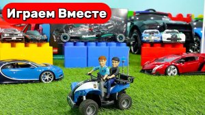 Машинки мультики 🚗 Детский автосервис: чиним машинки с помощью экскаватора 🛠️ Видео для детей