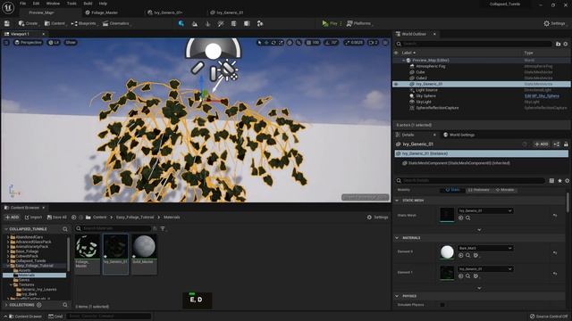 06 Setting Up Our Folage Materials And Test Scene смотреть онлайн