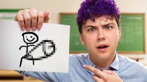 Мой УЧЕНИК нарисовал ЭТО на
РИСОВАНИИ!!!! 😱 Школьная историия
от УЧИТЕЛЯ