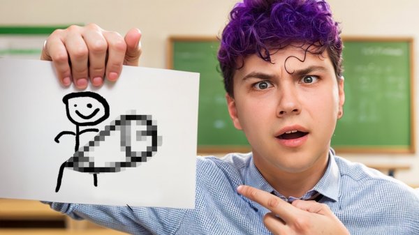 Мой УЧЕНИК нарисовал ЭТО на
РИСОВАНИИ!!!! 😱 Школьная историия
от УЧИТЕЛЯ