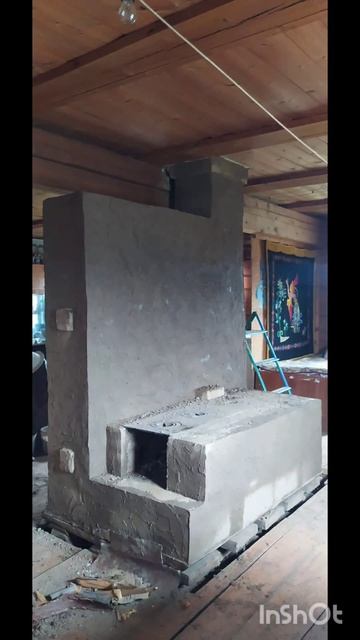 Печь штукатурка/Oven plaster смотреть онлайн