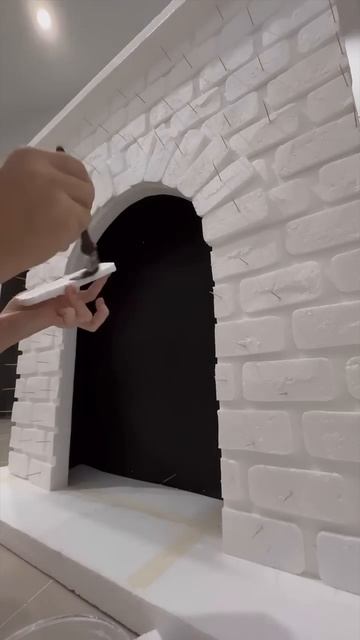 7ч Декоративный камин своими руками из пенопласта.Как смотреть онлайн