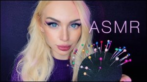 АСМР Массаж мозга ИГОЛКАМИ 🤤/ Removing thorns on the mic