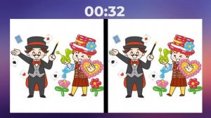 Задание на внимательность. Найди три отличия на картинке.