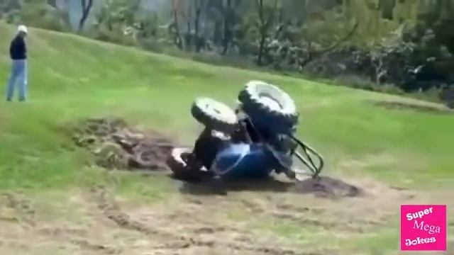 Приколы тракторов 2016 Трактора видео приколы смотреть онлайн