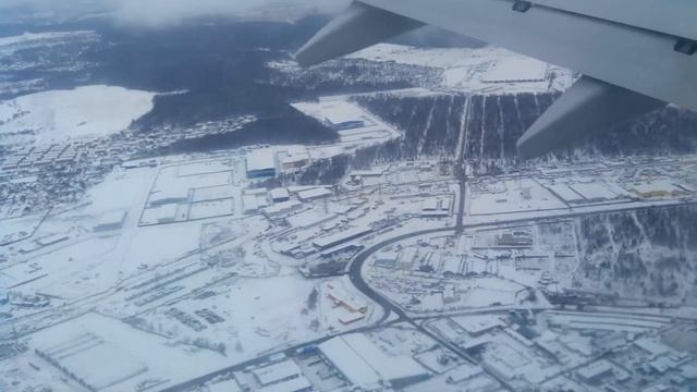Посадка во Внуково, Боинг 737-800. смотреть онлайн