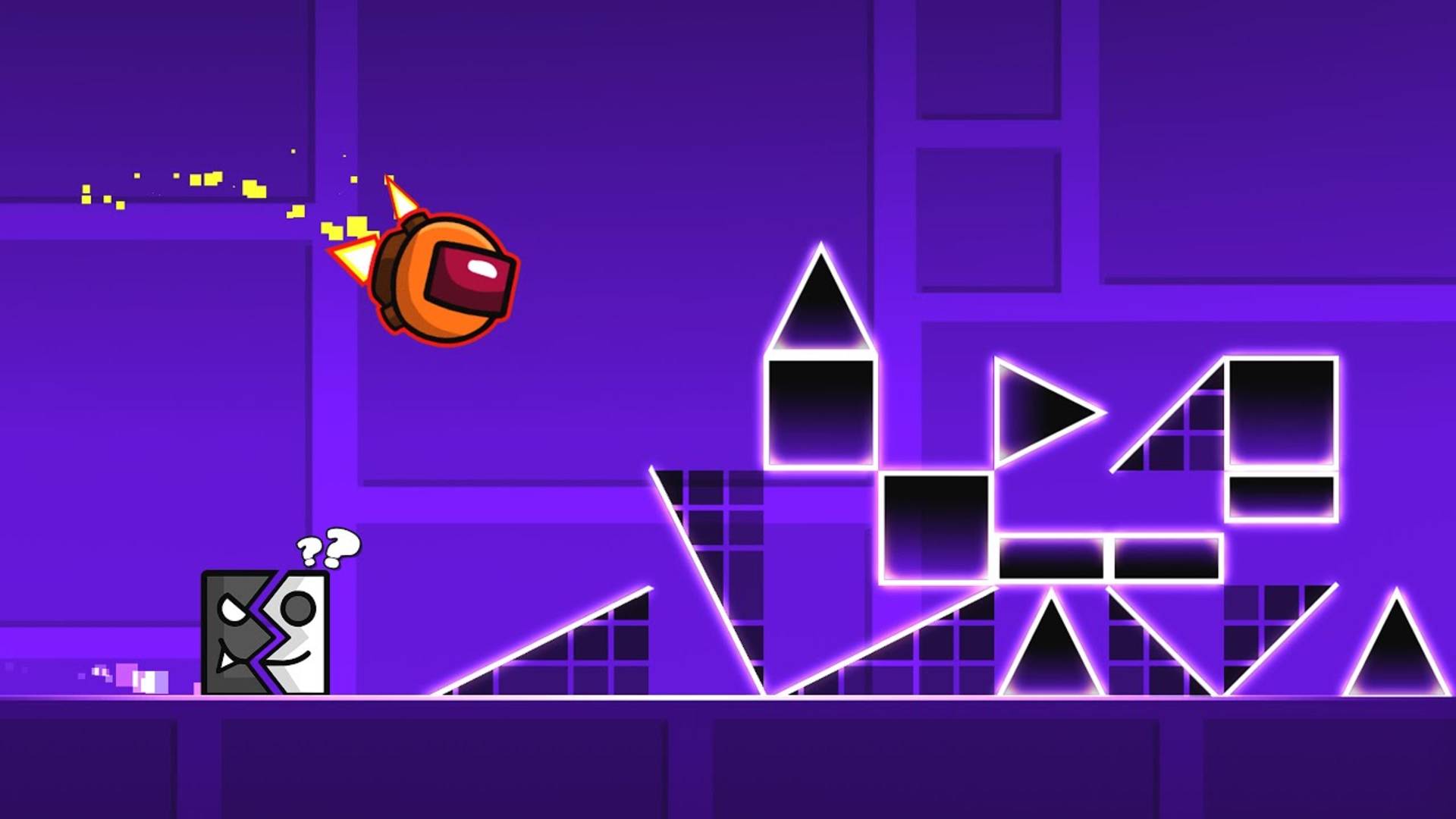 Гонка НА СЛУЧАЙНЫХ RECENT УРОВНЯХ в Geometry Dash смотреть онлайн