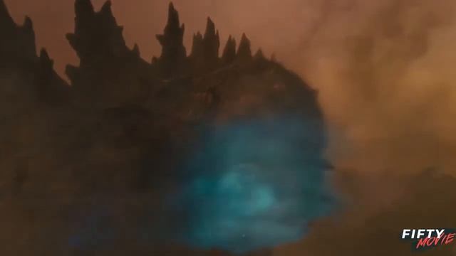 Годзилла убивает Королеву Гидору  Годзилла 2  Король монстров 4К