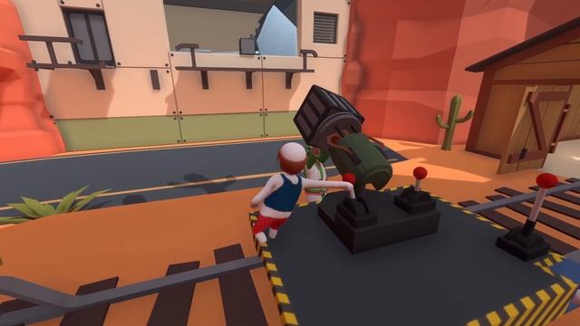 HUMAN FALL FLAT Красные скалы ПРОХОЖДЕНИЕ смотреть онлайн