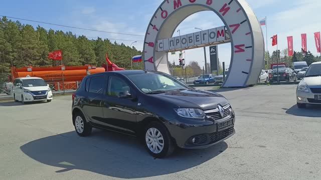 Renault Sandero 1.6 л Бензин МКПП (82 л.с.) 2014 смотреть онлайн