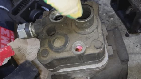 Как снять компрессор MAN TGX 2010