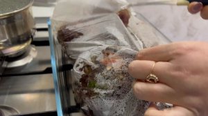 Свекла, запечённая в рукаве в духовке