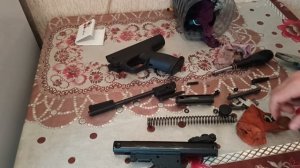 ИЖ 53 обслуживание пневматического пистолета