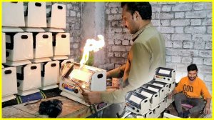 Производство газовых обогревателей в Пакистане!