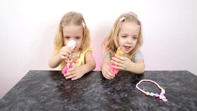 Саша и Вера распаковка.