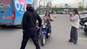 #Электроскутер #Чоппер с люлькой 4000W‼️ АКБ 60V30Ah🔥 Валит 60 км/ч‼️ Запас хода до 50 км