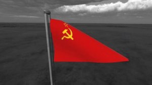 Анимация флага СССР