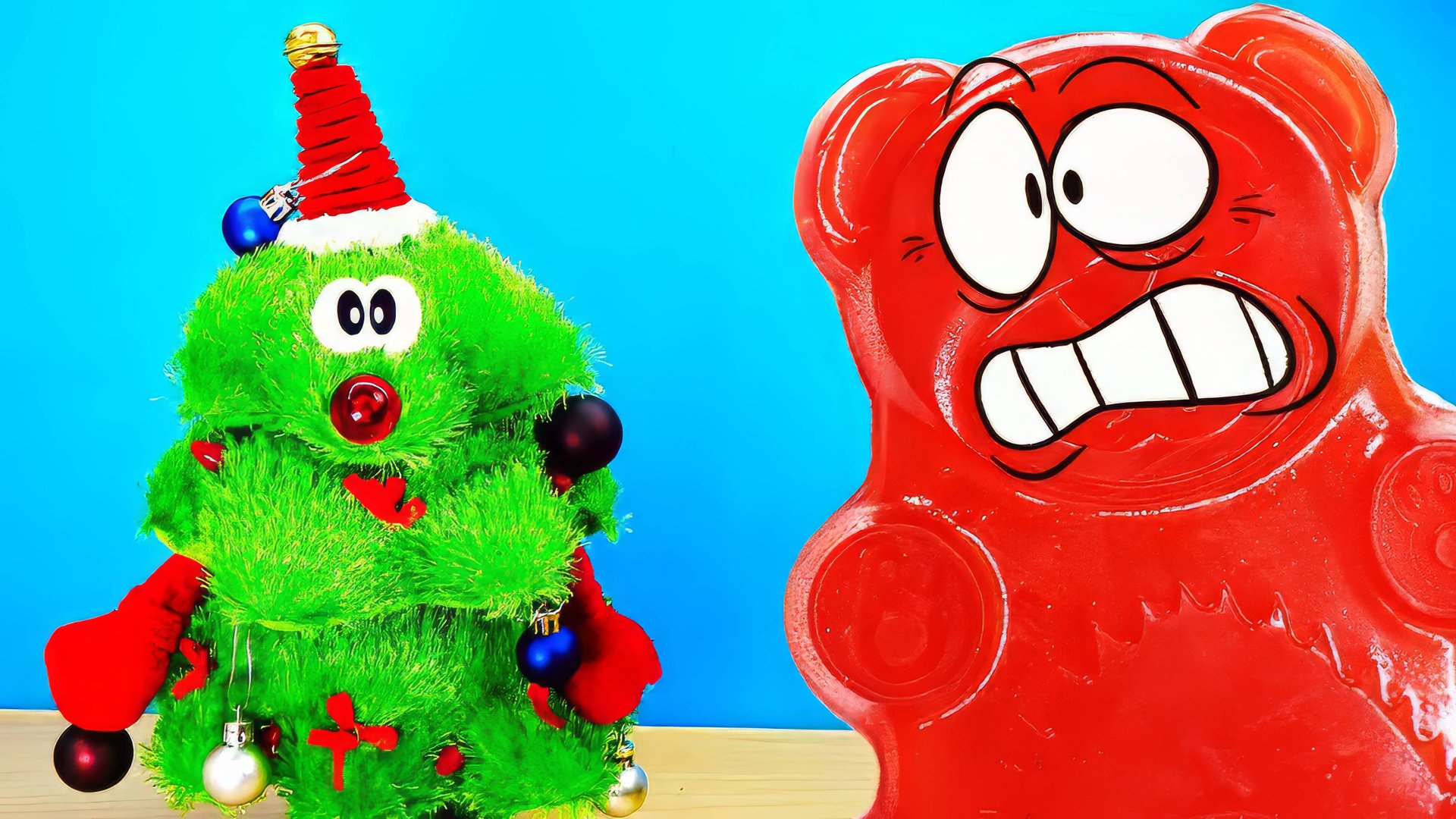 МЫ КУПИЛИ СУМАСШЕДШИЙ ЗЕЛЕНЫЙ КУСТ НА НОВЫЙ ГОД ДЛЯ МЕДВЕДЯ ВАЛЕРЫ смотреть онлайн