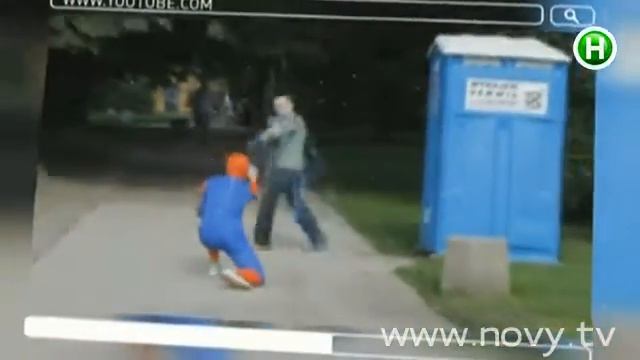 Звезда YouTube: супергерои и чудовища на улицах города - Шоумания - 24.09.2014 смотреть онлайн