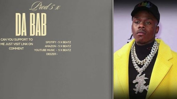 Da Baby - Type - Trap Beat - Rap Instrumental - Rush Of Love - 2025