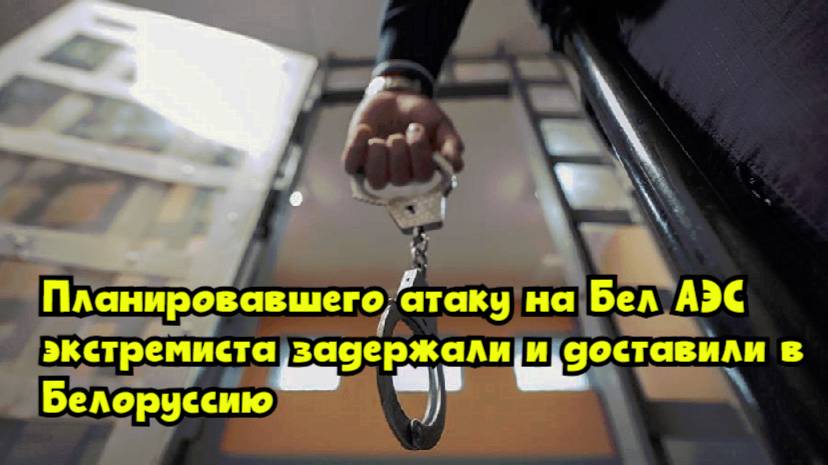 Планировавшего атаку на БелАЭС экстремиста задержали и доставили в Белоруссию смотреть онлайн
