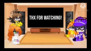 Реакция семьи Афтонов на Майкла Афтона. Gacha Club.