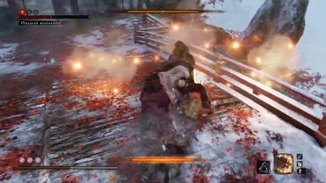 Sekiro - Босс Истинная Падшая монахиня NG+ смотреть онлайн