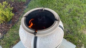 Тандыр "Атаман" от Амфоры. Первая растопка тандыра. Шаш