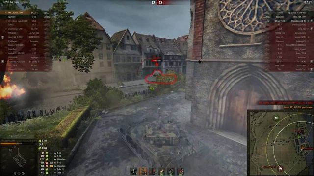 Союзников видимо точно кто-то покусал... | Bat.-Châtillon 25 t | World Of Tanks смотреть онлайн