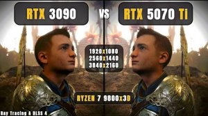 RTX 5070 Ti vs RTX 3090 | 1080P, 1440P, 4k, RT + DLSS 4 | Should you upgrade?? | R7 9800x3D