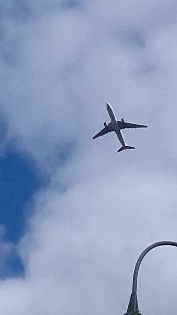 Взлёт А-330 в Шереметьево. смотреть онлайн