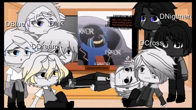 //реакция депрествный инк на оригиналов//depressive ink au//чит.опис//😢 смотреть онлайн